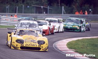Purvis leads a gaggle at Spa