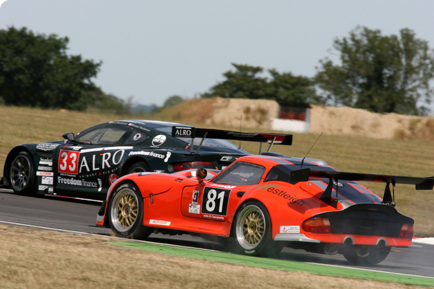 Dicing in the field at a fraught Snetterton