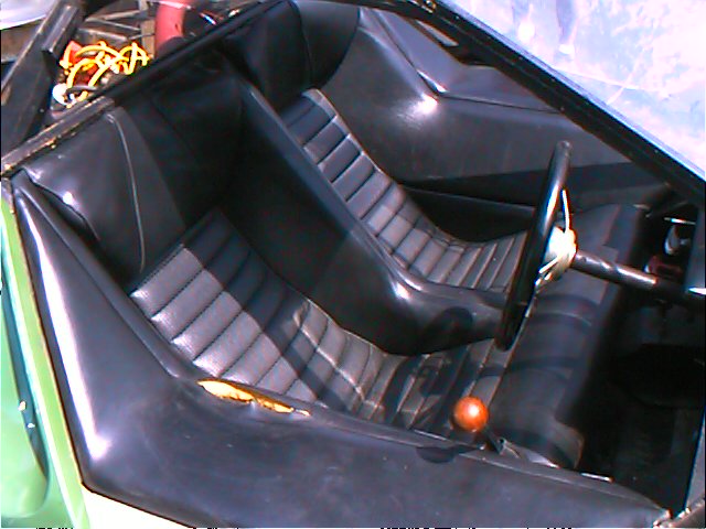 Comfortable seats, but a cramped driving position.