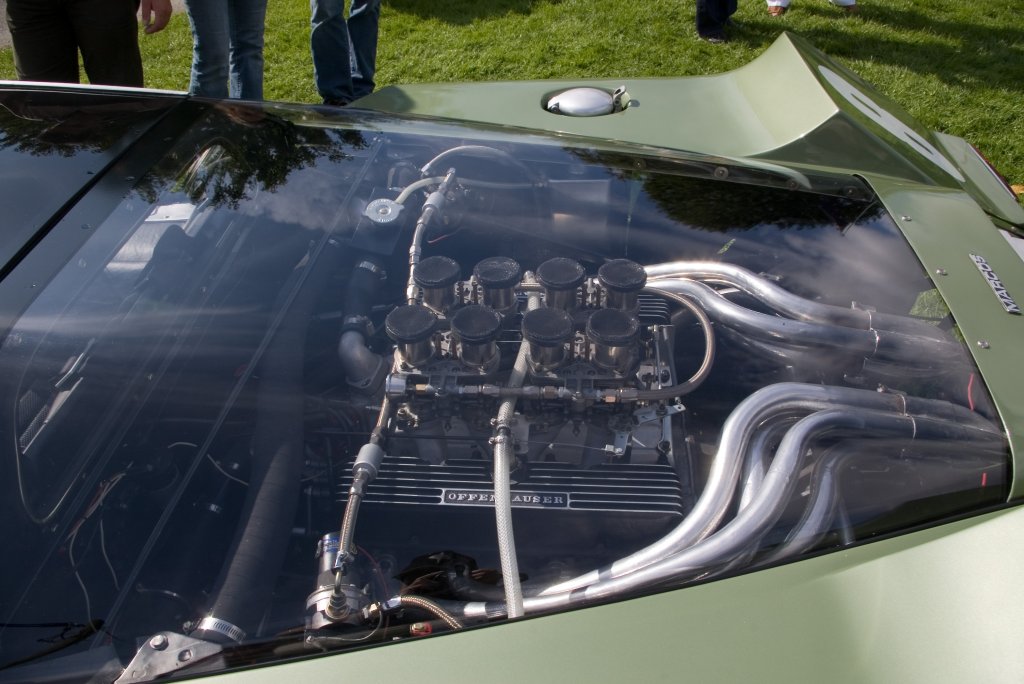 Engine beautiful and new perspex has improved visibility