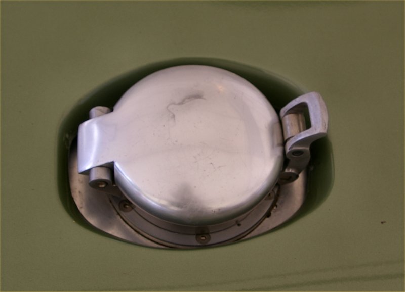 Fuel filler is very 60s!